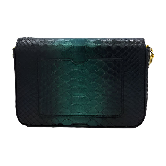 Ocean Breeze Mini Messenger- (Green & Black)