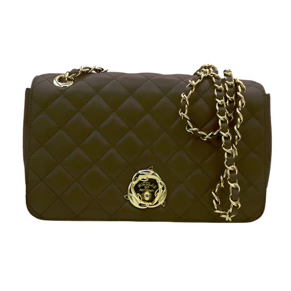 Palm Beach Pleather - (Chocolate Brown)