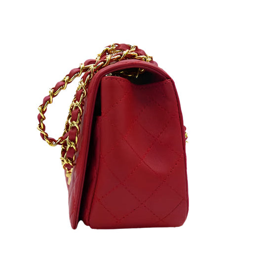 Palm Beach Pleather - (Red)