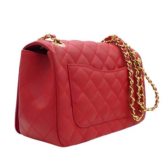 Palm Beach Pleather - (Red)