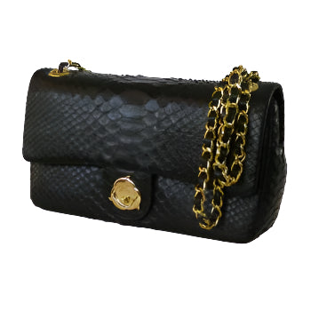 Nicolas of Palm Beach Python – (Black Embossed)