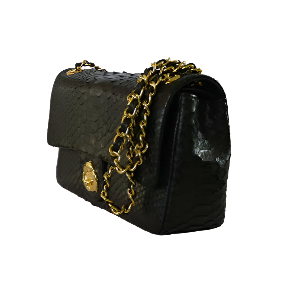Nicolas of Palm Beach Python – (Black Embossed)