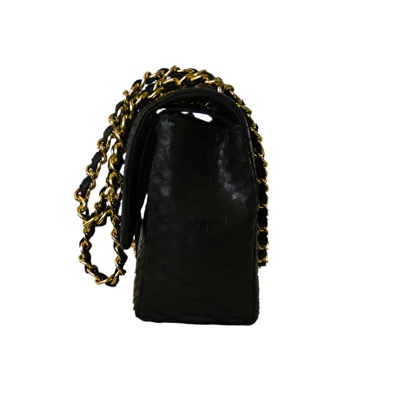 Nicolas of Palm Beach Python – (Black Embossed)
