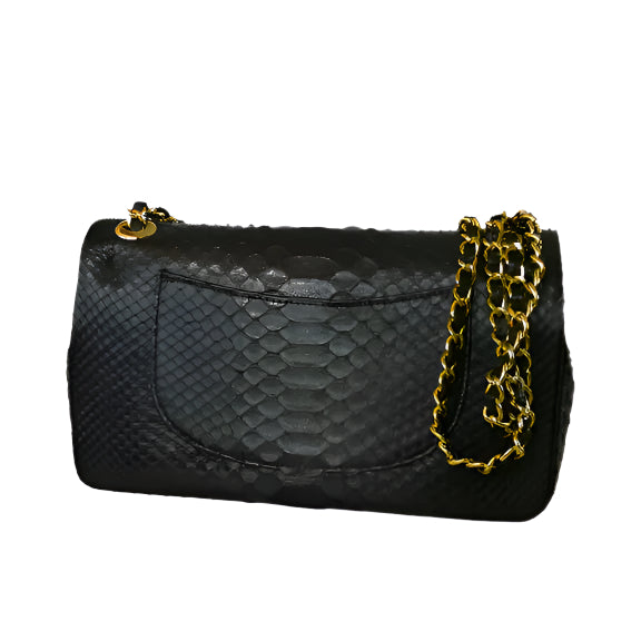 Nicolas of Palm Beach Python – (Black Embossed)